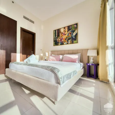 Contemporary One Bedroom With Full Marina View Dubai Exterior photo