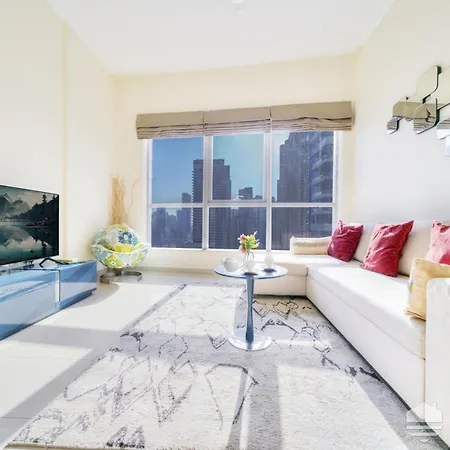 Contemporary One Bedroom With Full Marina View Dubai Exterior photo