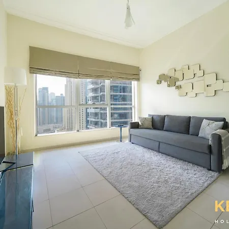 Contemporary One Bedroom With Full Marina View Dubai Exterior photo